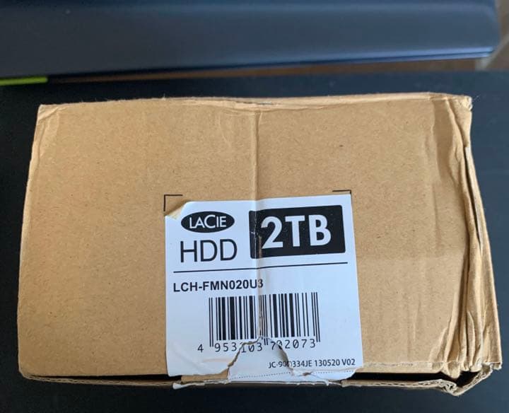 LaCie USB3.0/2.0対応 3.5インチ外付ハードディスク/2TB