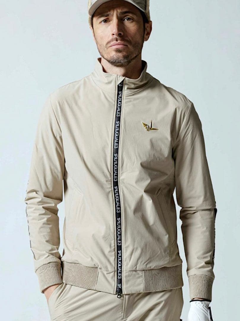 新品1PIU1UGUALE3 GOLF24AW定10.7万ストレッチ中綿ブルゾン