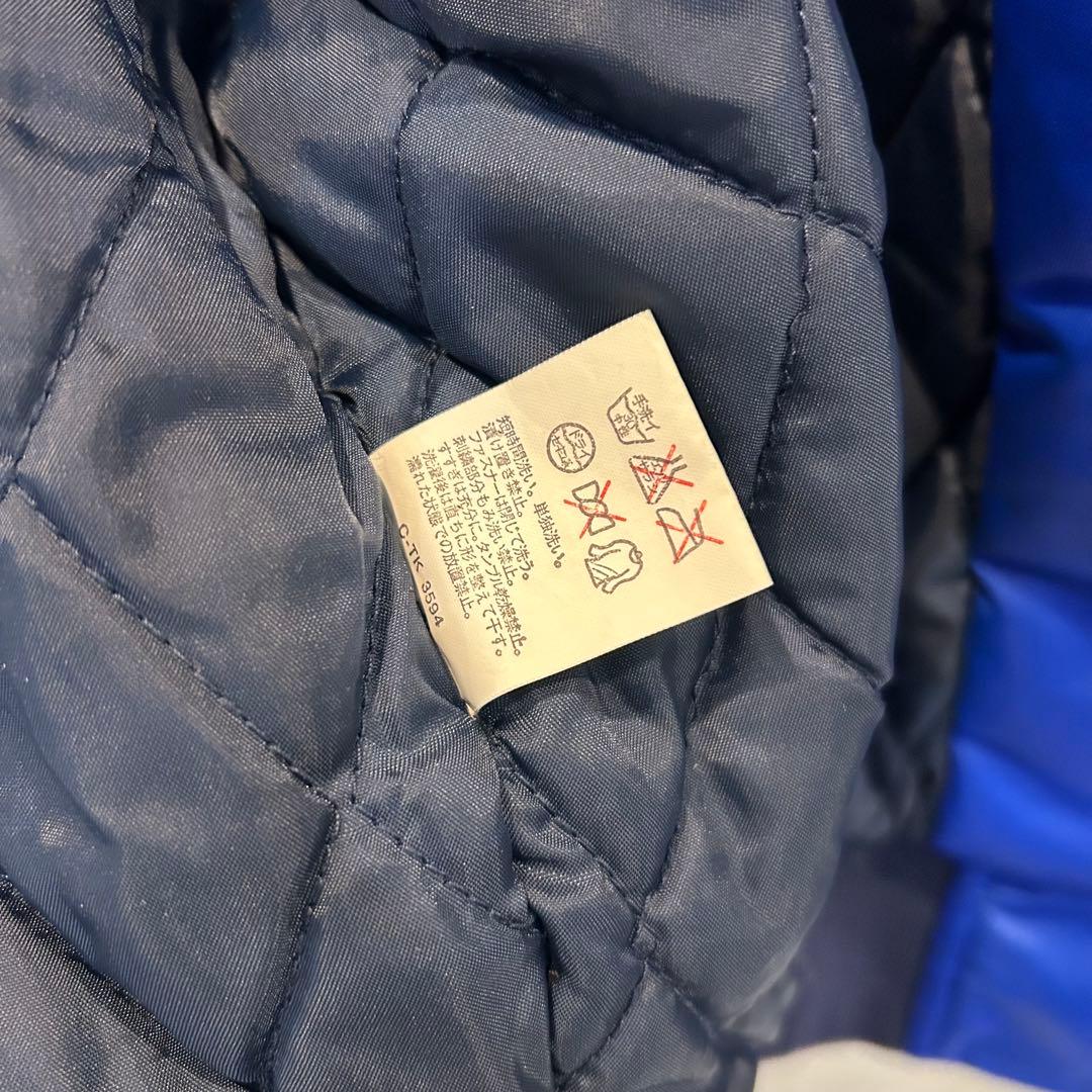 超美✨激レア✨カンタベリー Mラガージャケット　ブルー　ワッペン　刺繍