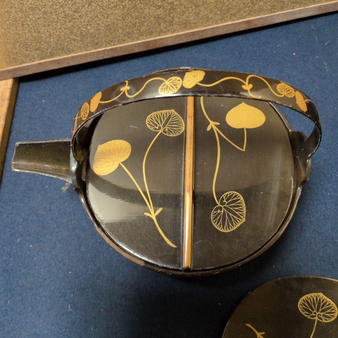 酒次　金蒔絵　対