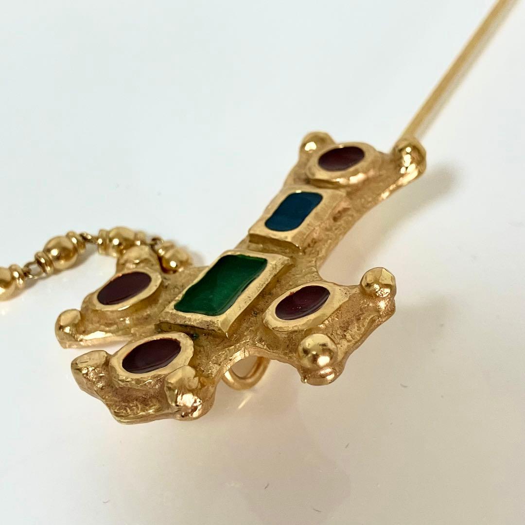 3540 激レア ドルチエ&ガッバーナ ブローチ ラインストーン☆