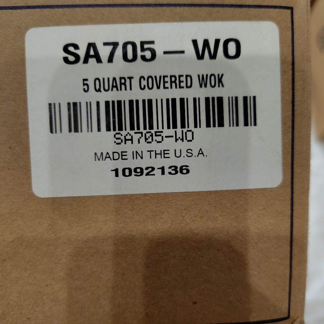 【春さま専用】サラダマスター SA705-WO 5QTウォック蓋付き両手鍋