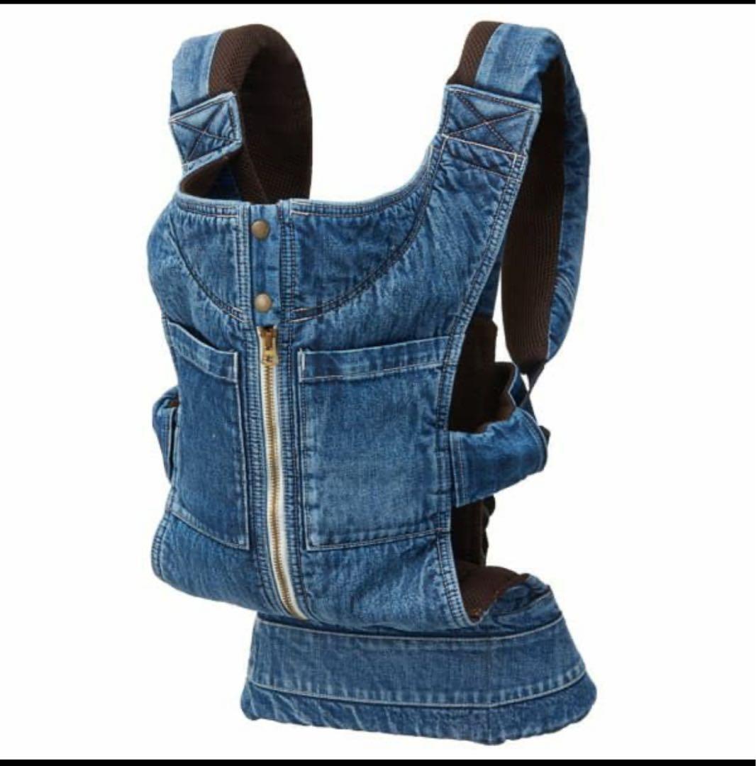 キューズベリー抱っこ紐　デニム BABY CARRIER 抱っこ紐