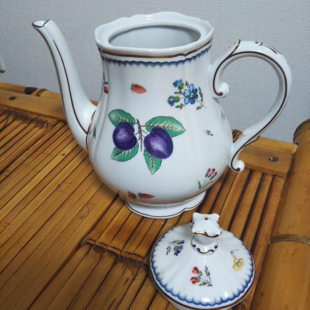 リチャードジノリ ☆イタリアンフルーツ☆ コーヒーポット