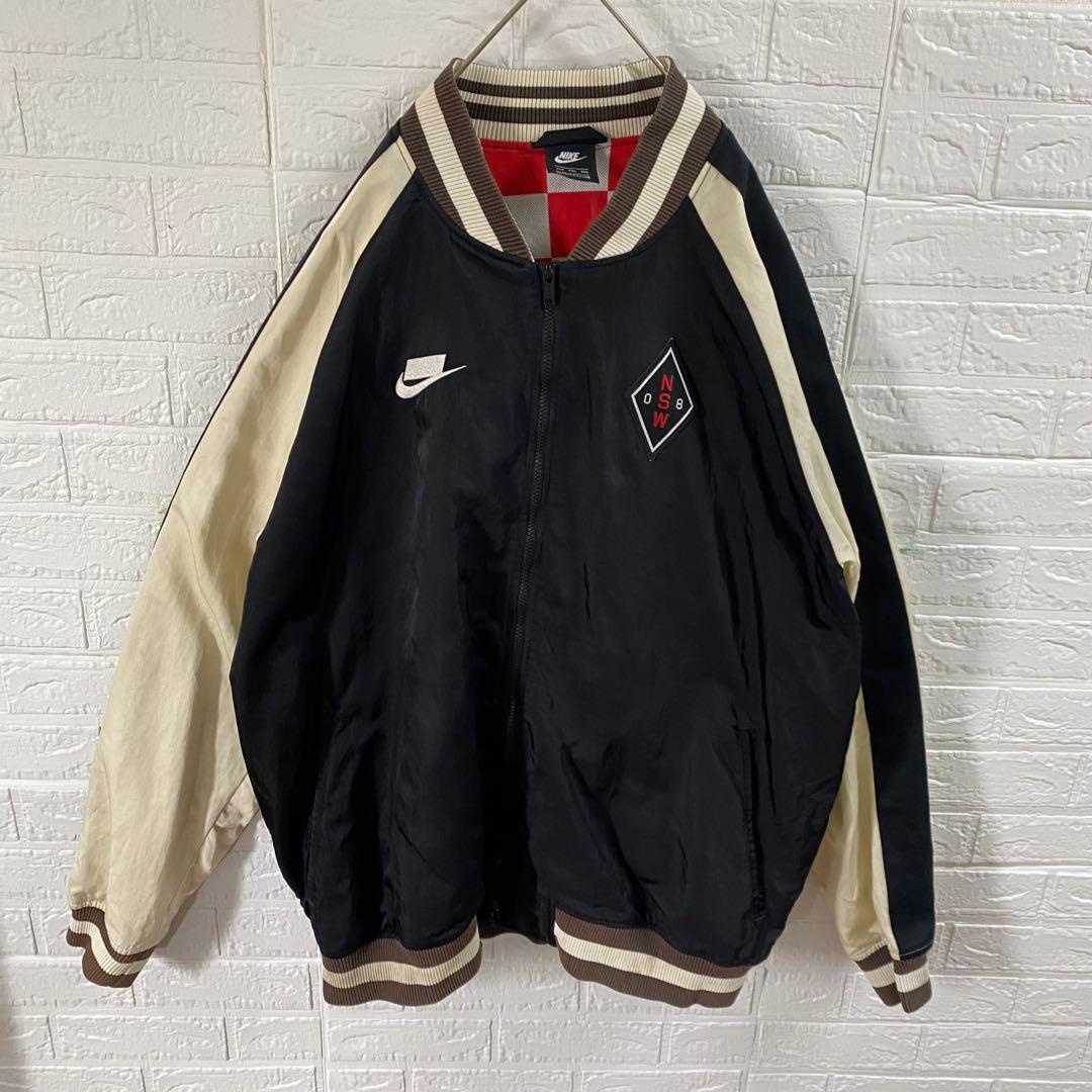 NSW NIKE スポーツウェア　オーバーサイズナイロンスタジャン