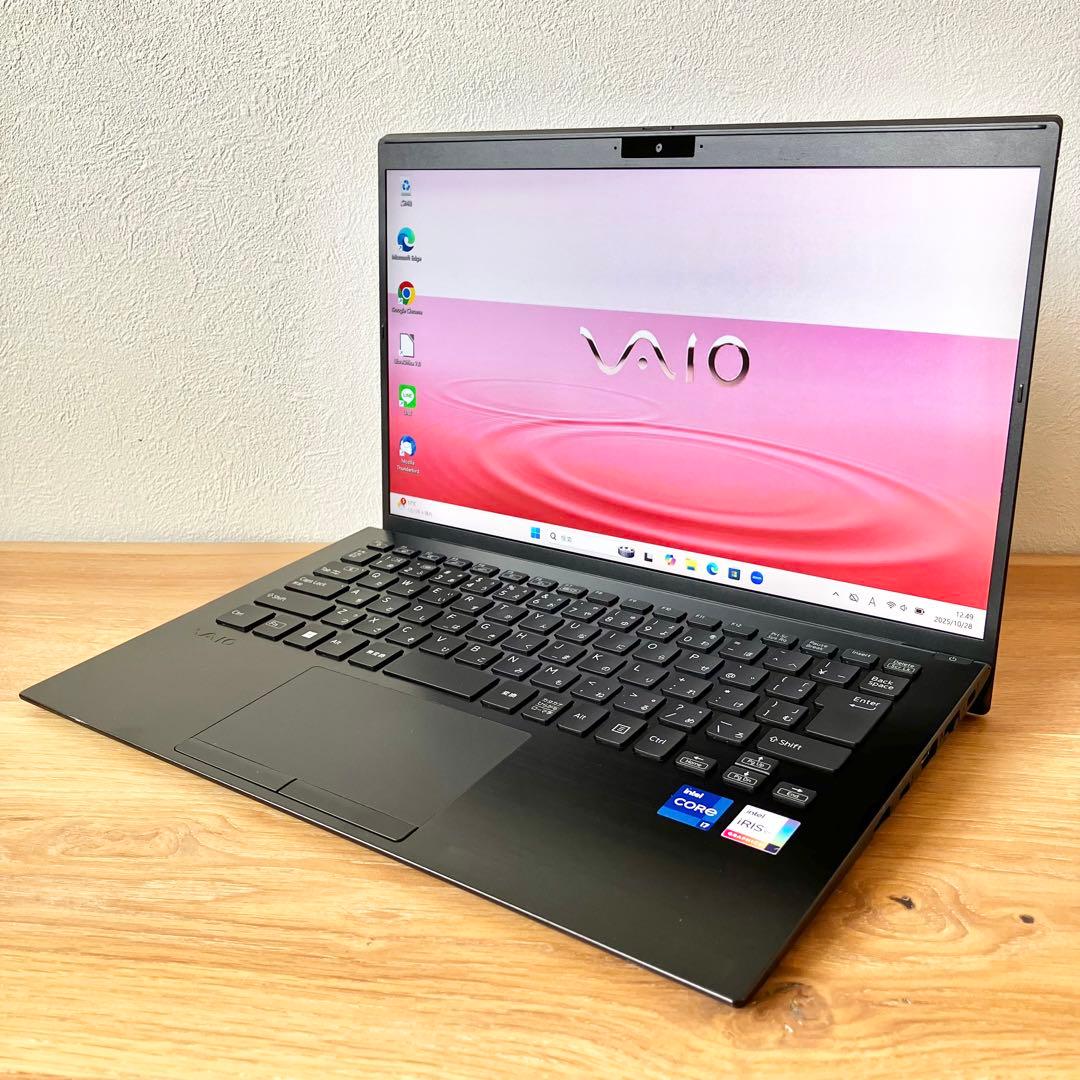 バッテリー良好/32G/VAIO/SSD/Windows11/黒/ノートパソコン