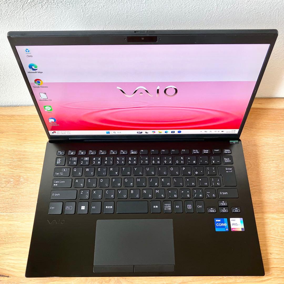 バッテリー良好/32G/VAIO/SSD/Windows11/黒/ノートパソコン