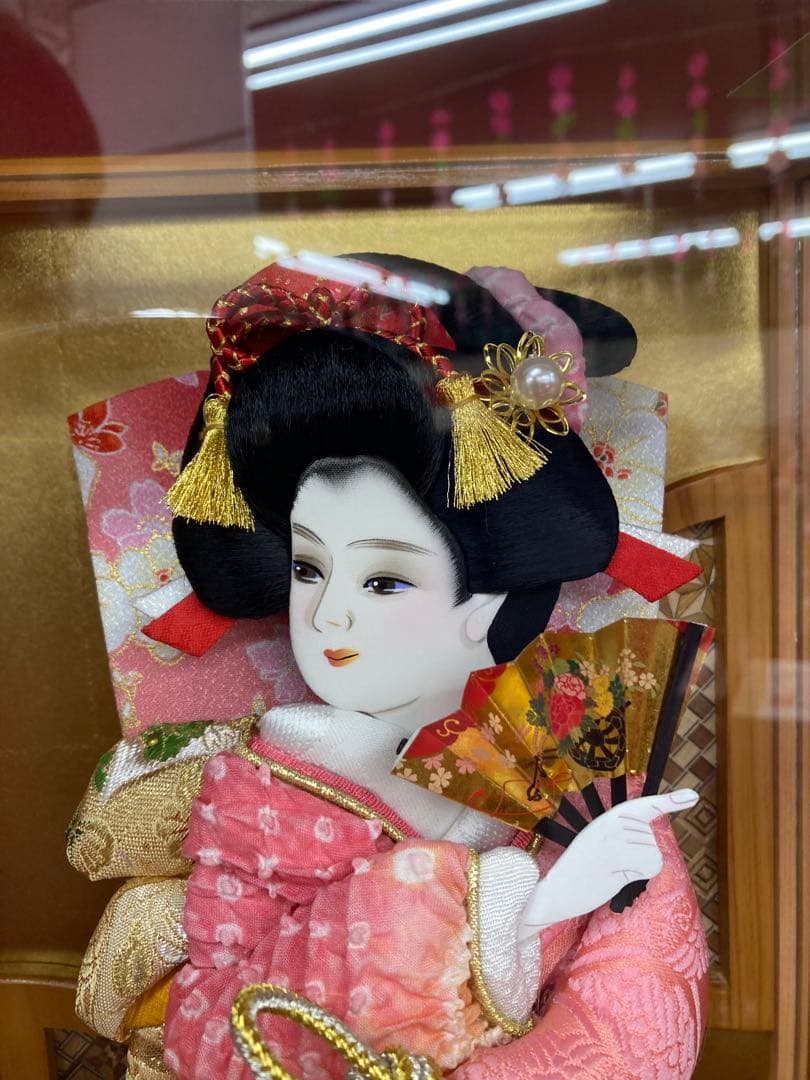 伝統的 羽子板 寄木細工10号