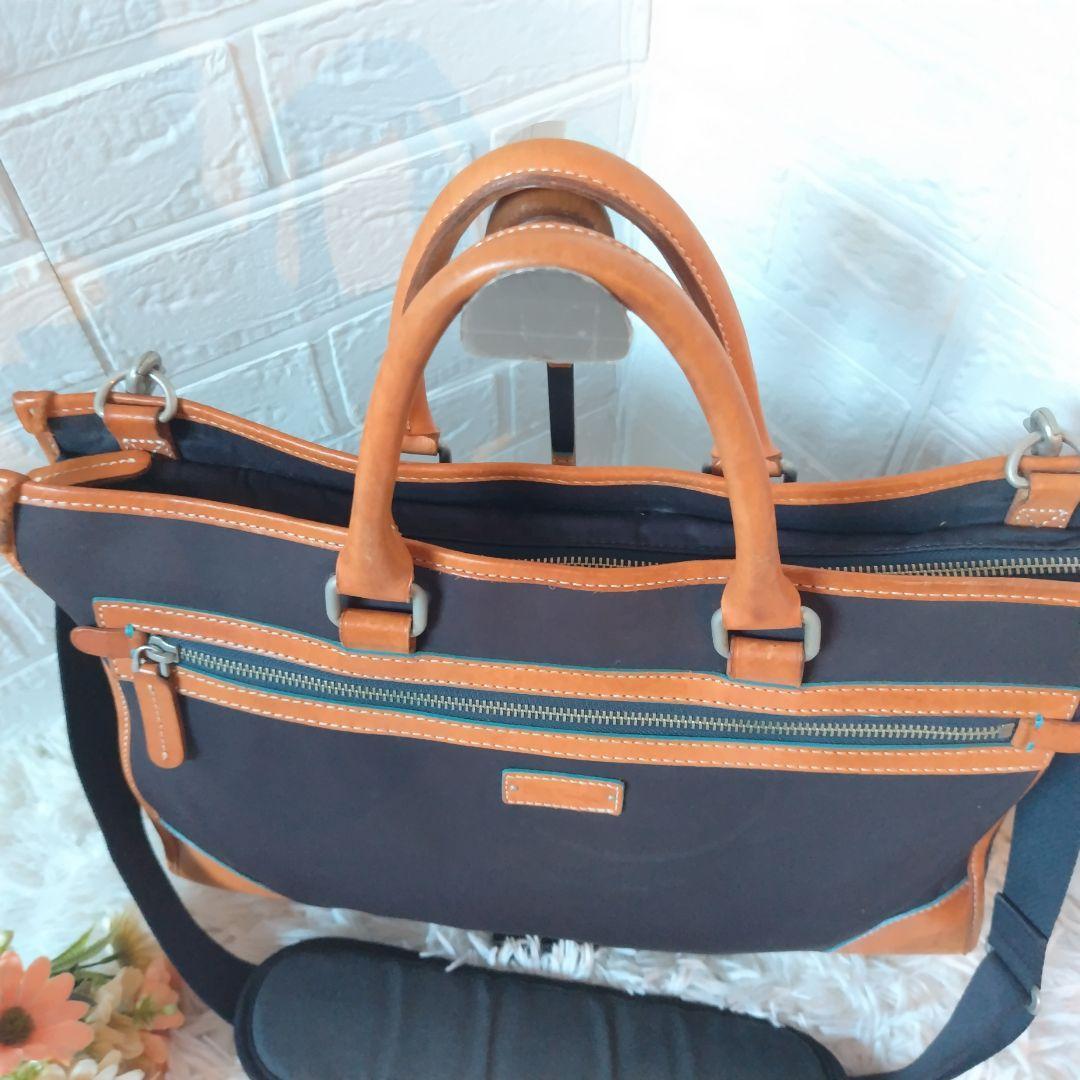 【美品】Paul Smith 2wayバッグ ブリーフケース ビジネス　A4可