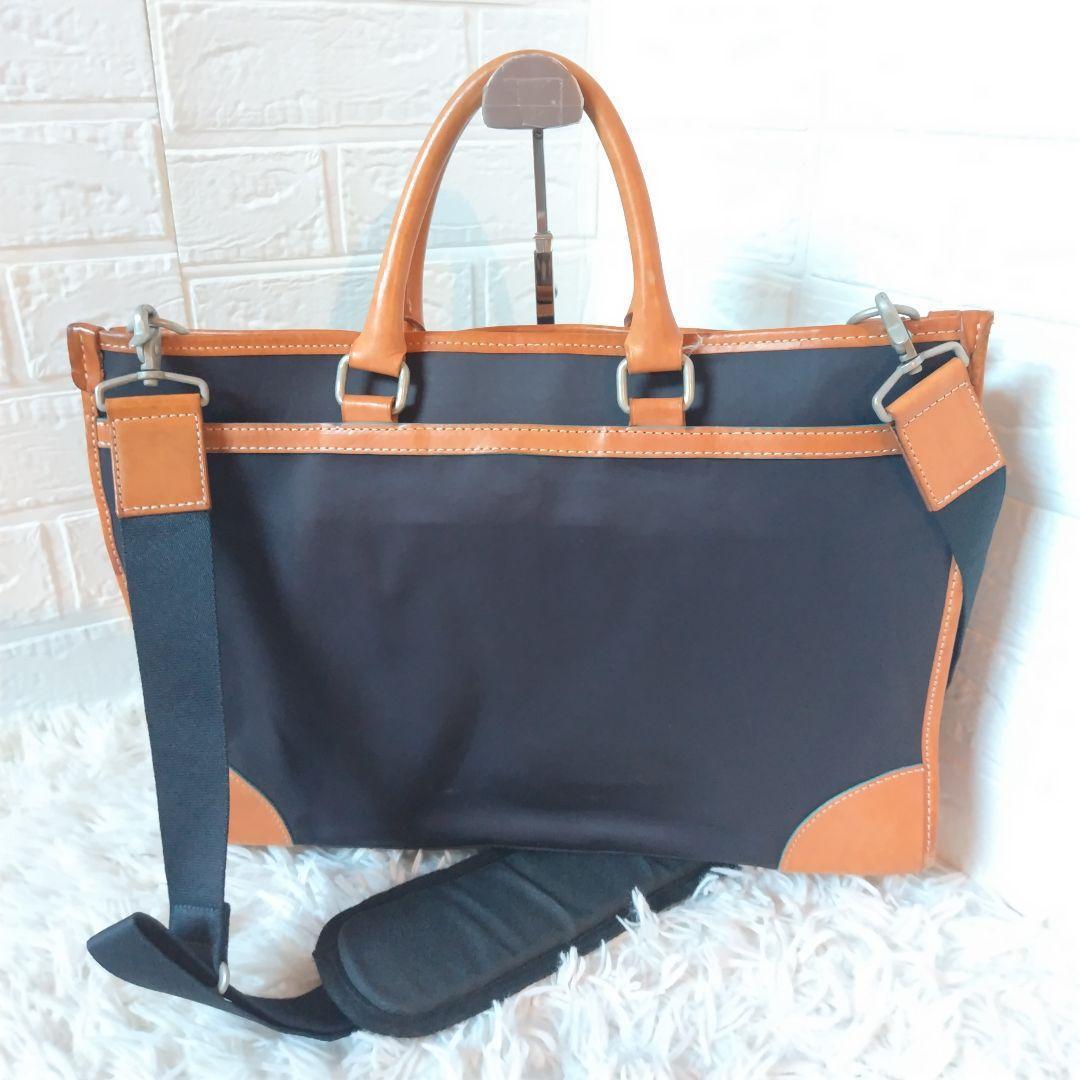 【美品】Paul Smith 2wayバッグ ブリーフケース ビジネス　A4可