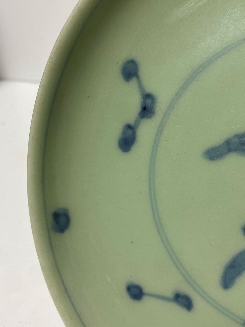 骨董品　中国磁器　大化年製　青磁 染付 レア　希少　コレクション