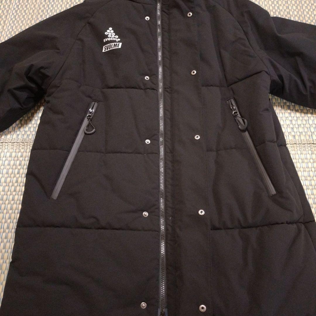 svolme ブラック ベンチコート