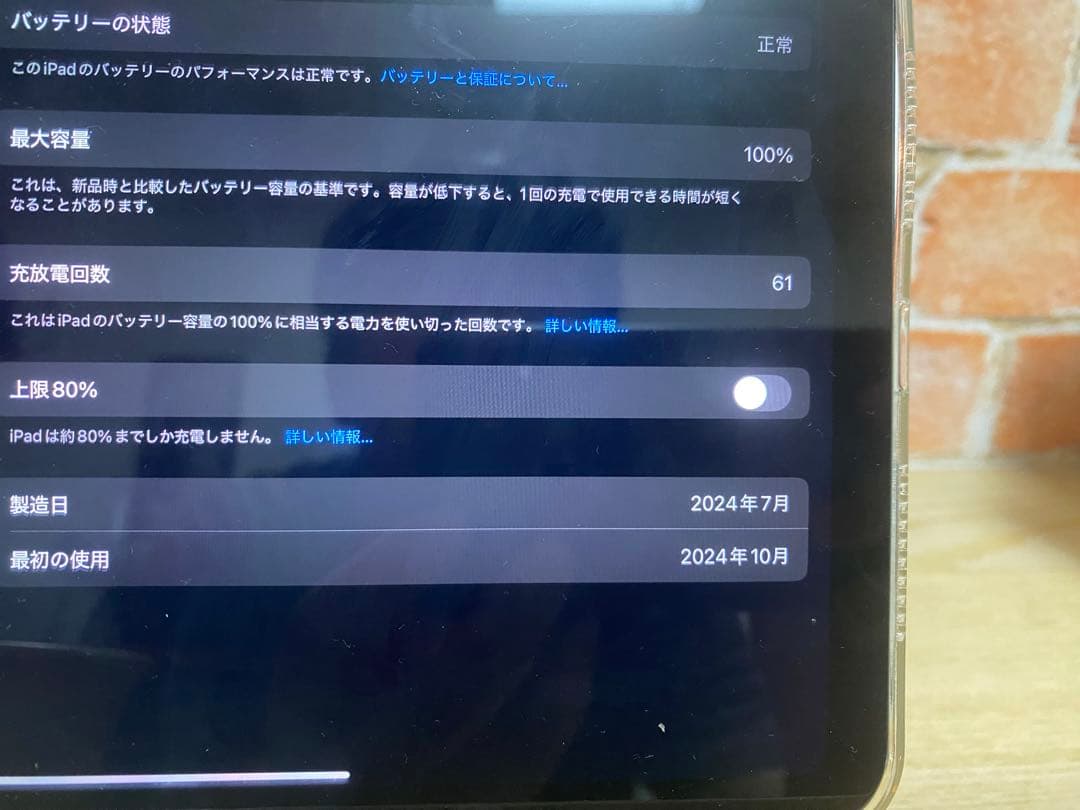 iPad mini 第7世帯 Wi-Fi Cellularモデル 256GB
