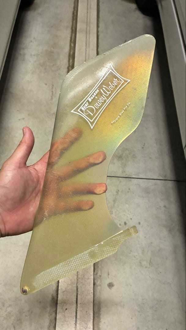 Dewey Weber パフォーマー9.0 純正フィン、ケース付き