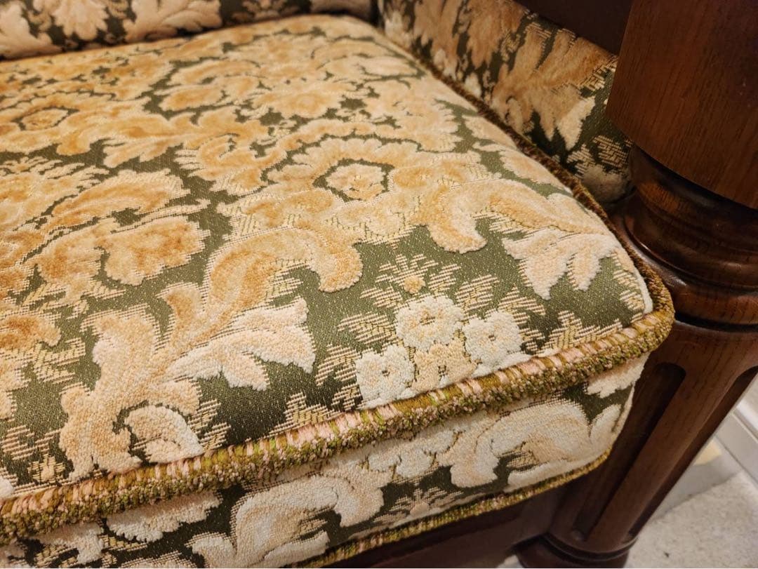 karimoku オールドカリモク コロニアル金華山1人掛けソファ