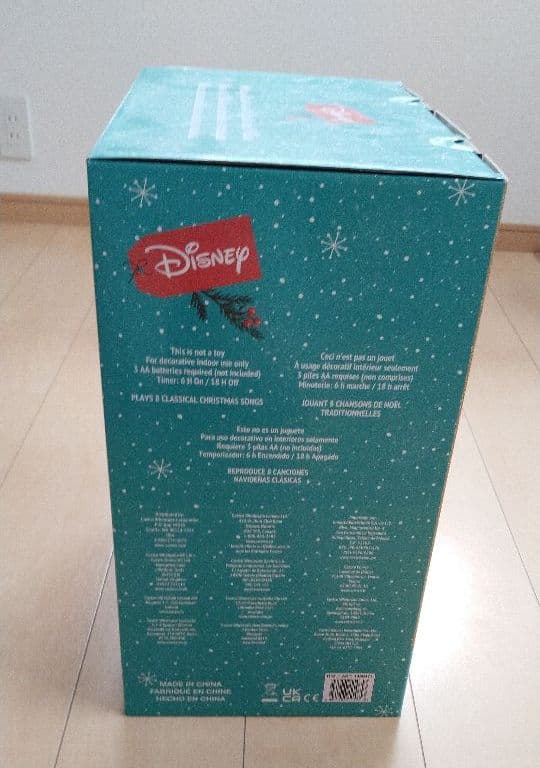 ディズニークリスマスミュージックオルゴール