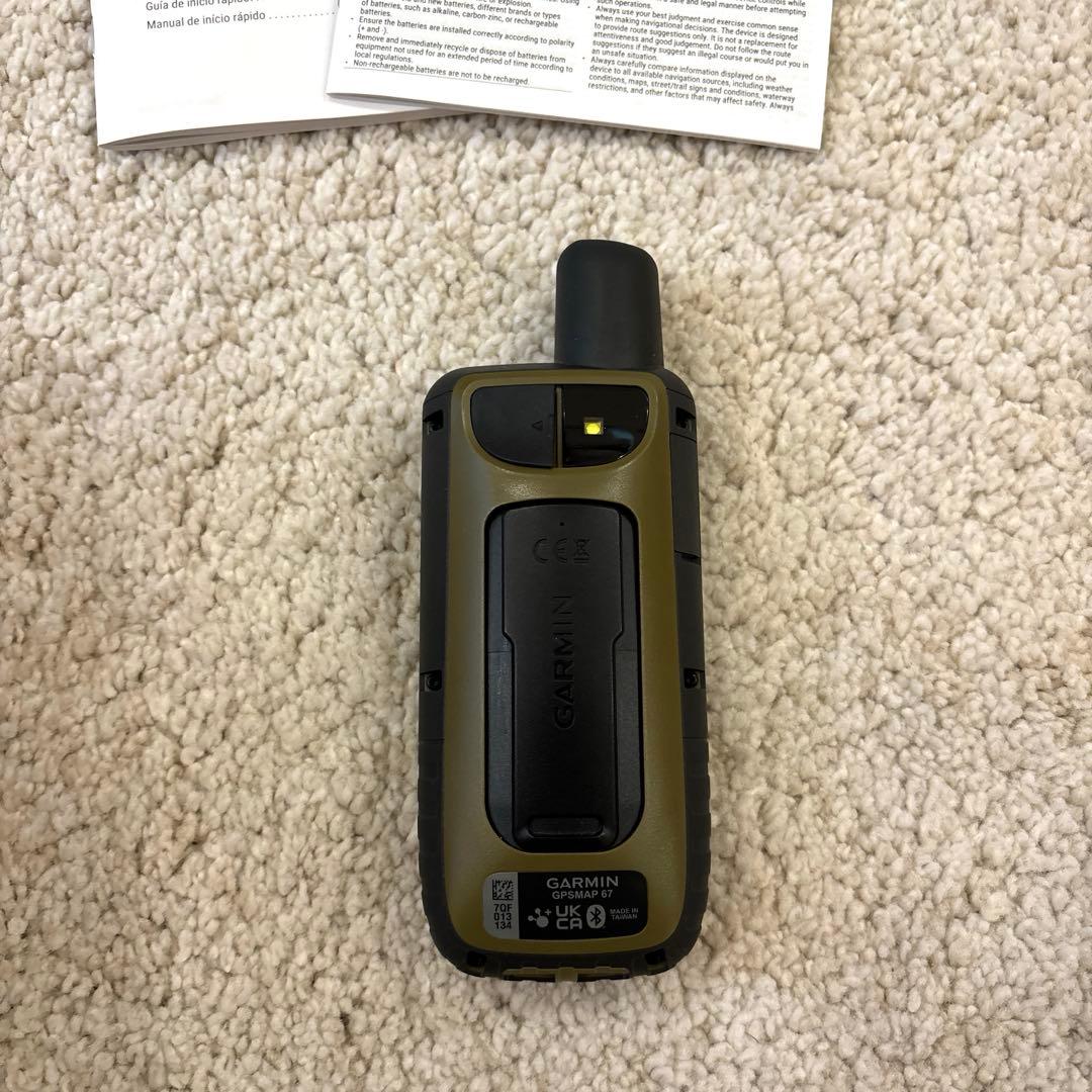 GARMIN GPSMAP67 ナビゲーション　トラッキングマップ　ガーミン