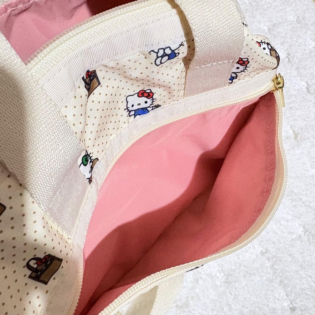 レスポートサック2way ショルダーボストンバッグハローキティ50周年