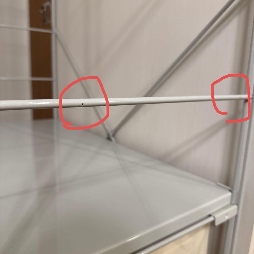 m*y様 無印良品　スチールユニットシェルフ・ワードローブセット　引出し付き