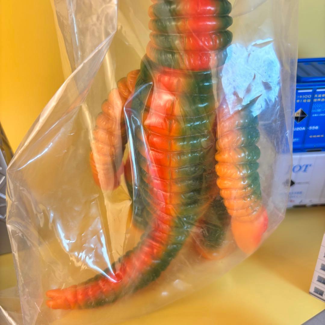 ブルマァク　サドラー　オレンジ　ソフビ　帰ってきたウルトラマン