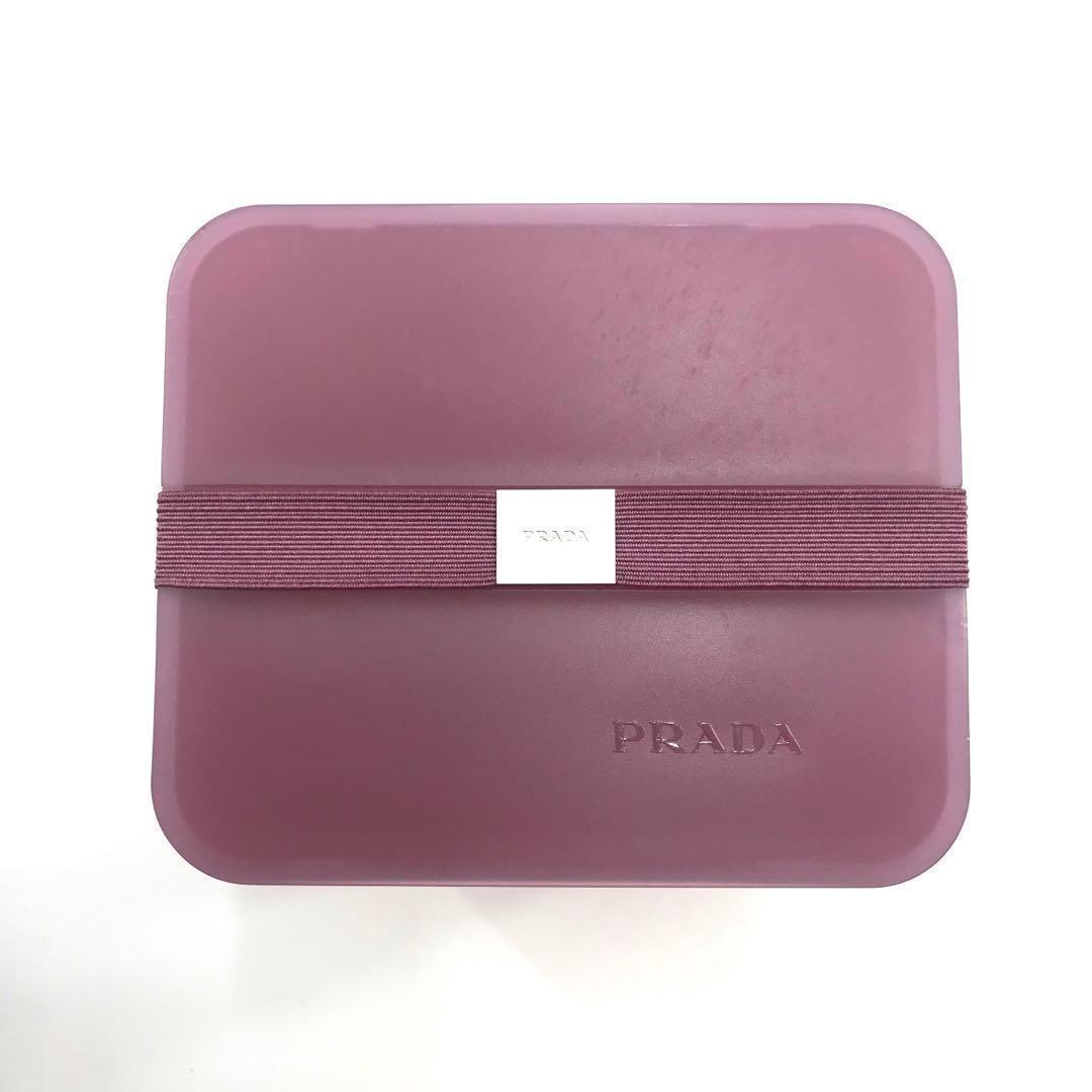 箱付 希少 PRADA プラダ ランチボックス 弁当箱 重箱 4段 プラスチック