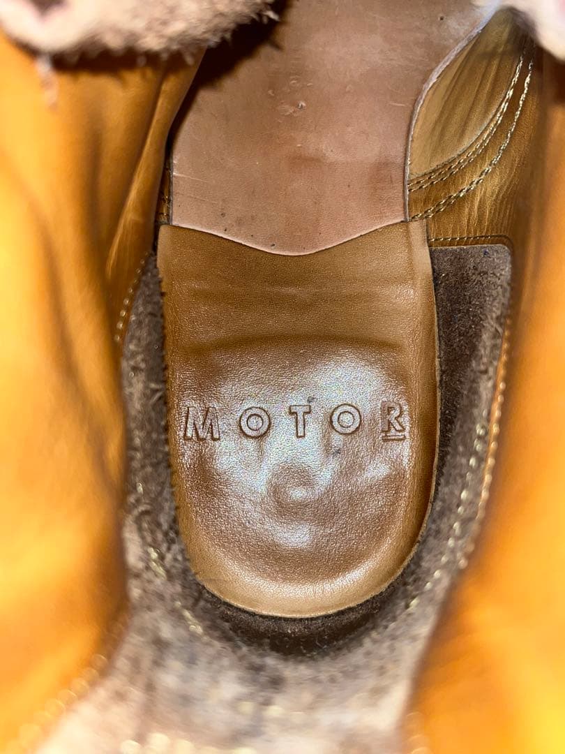 希少 MOTO MOTOR レースアップブーツ 廃盤品