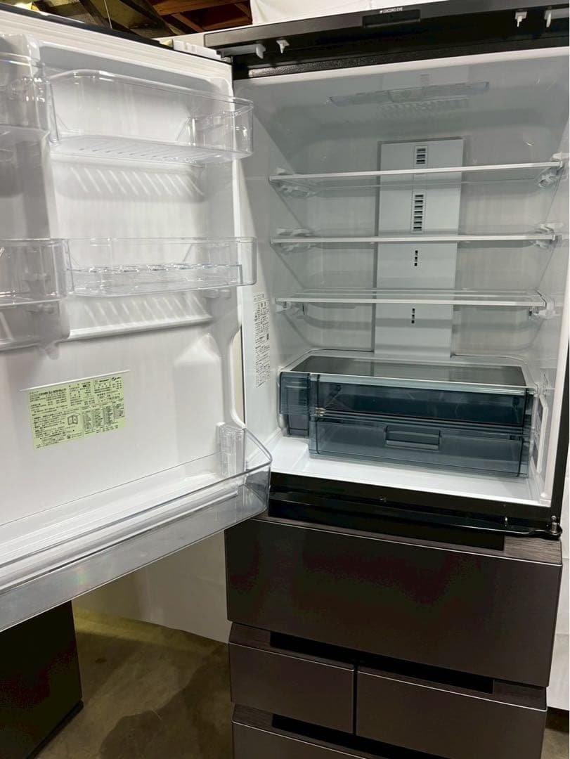 SHARP 5ドア冷蔵庫 SJ-MW46J-H 2021年製 457L 両開き