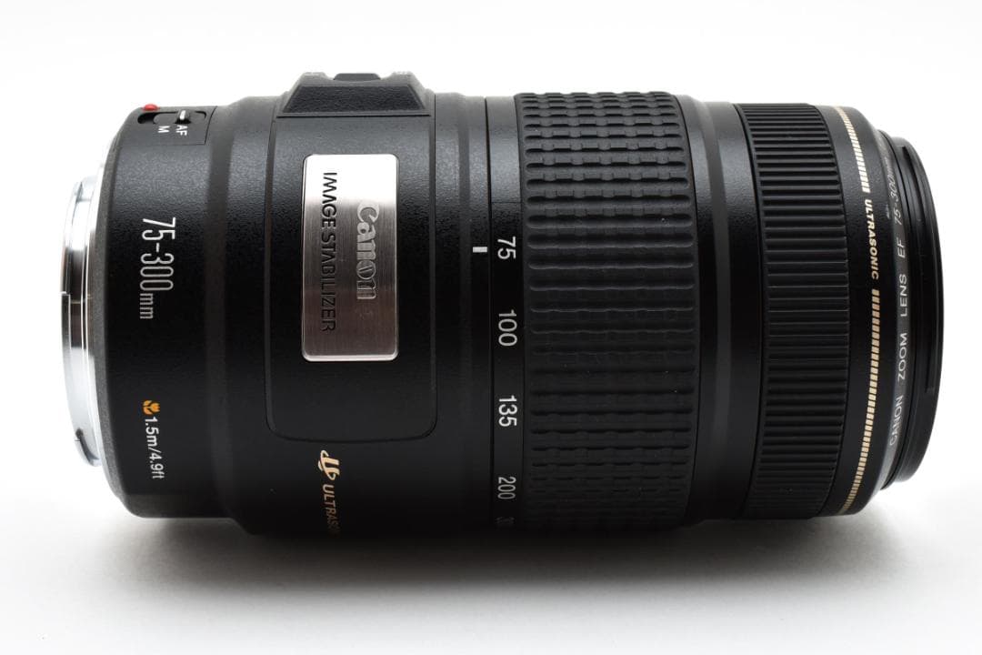 Canon EF 75-300mm F4-5.6 IS USM 望遠レンズ