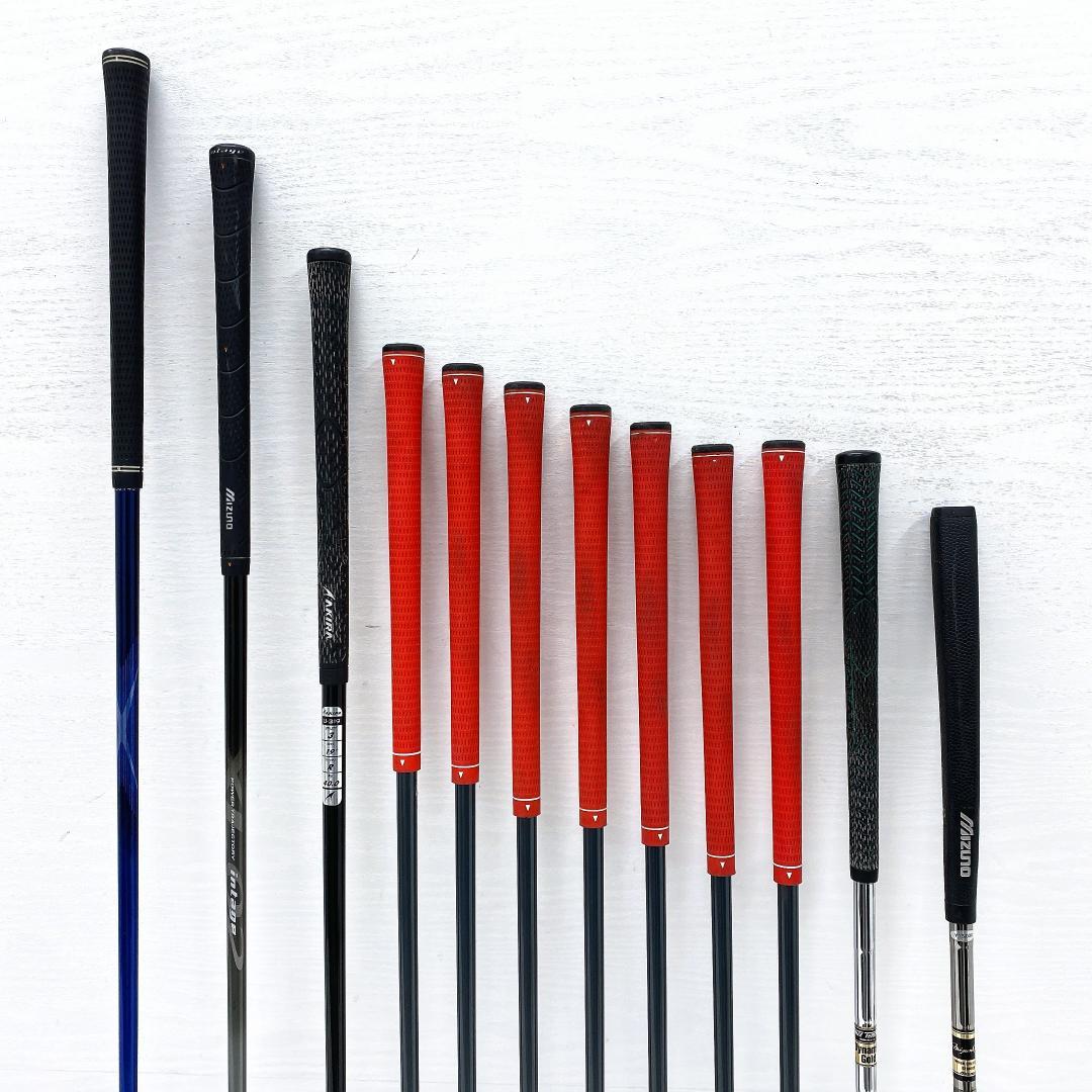 【豪華‼】 MIZUNO ミズノ メンズ ゴルフクラブ 初心者セット 12本 R