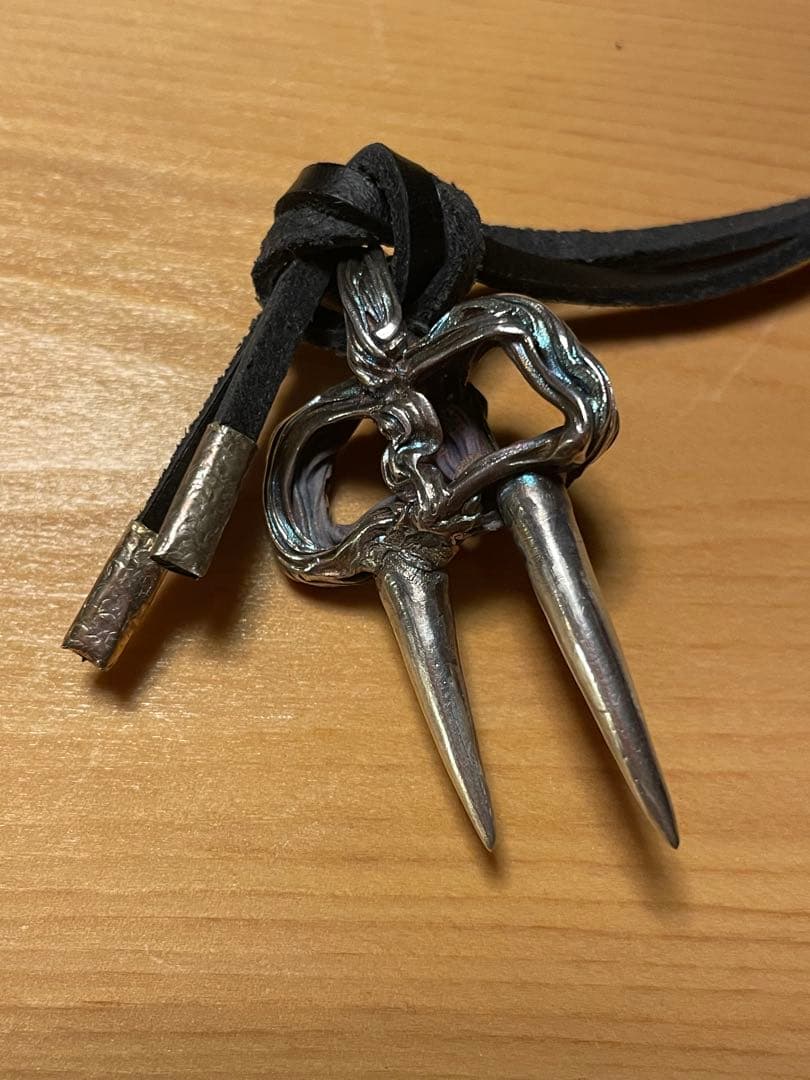 グッチ　ヴィンテージ　パドロック　アクセサリー アート　銀　シルバーオーナメント