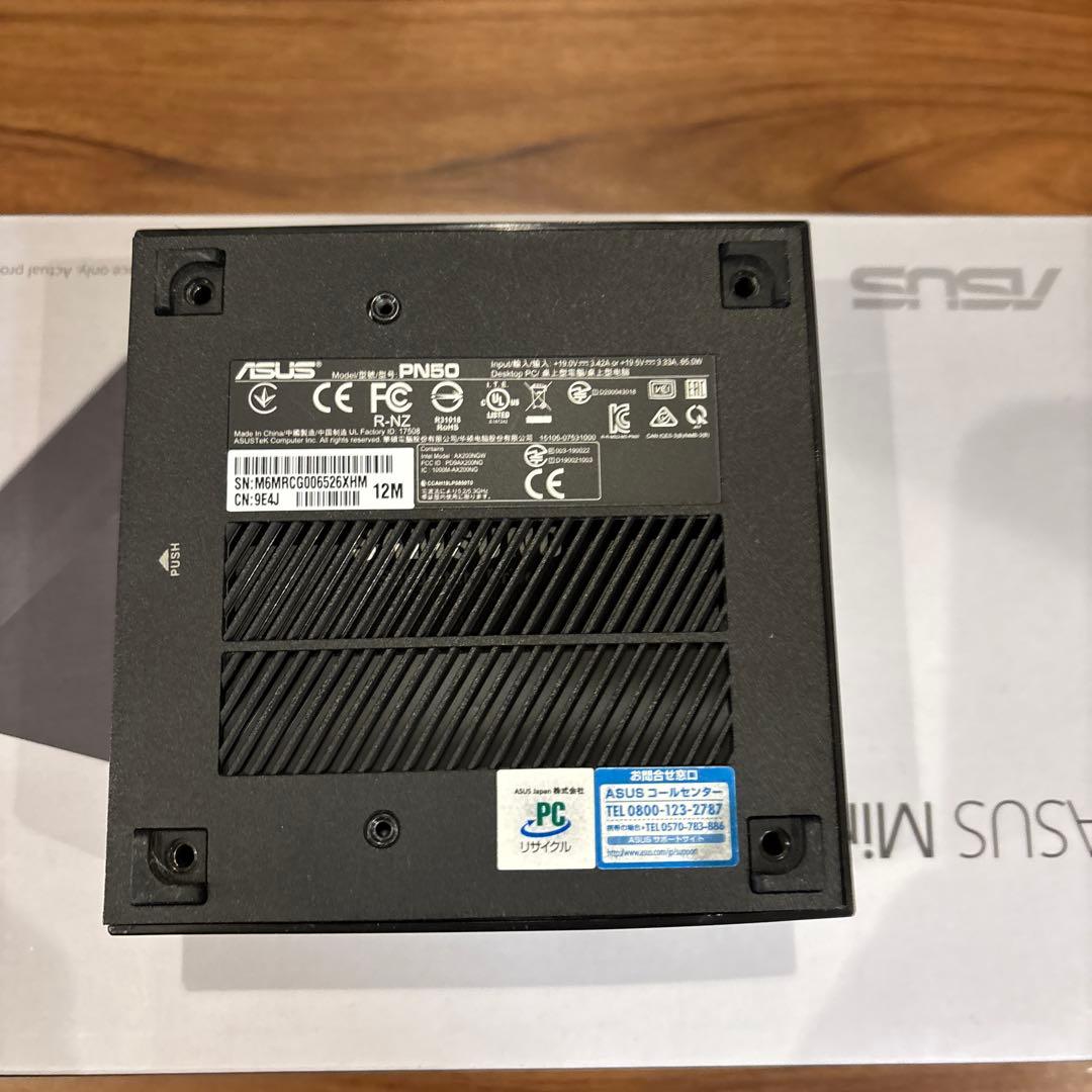 ASUS ミニPC PN50 /Samsung製DDR4-3200 8g×2枚付