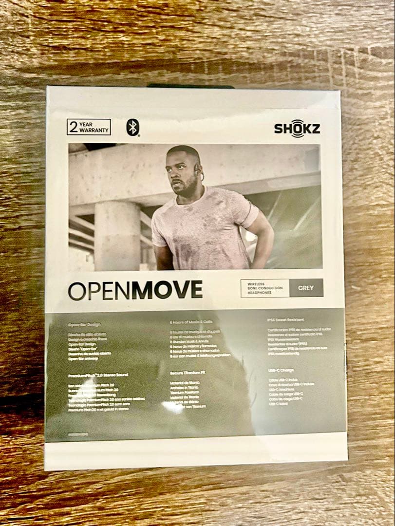 【未開封】SHOKZ OpenMove 骨伝導ワイヤレスイヤホン