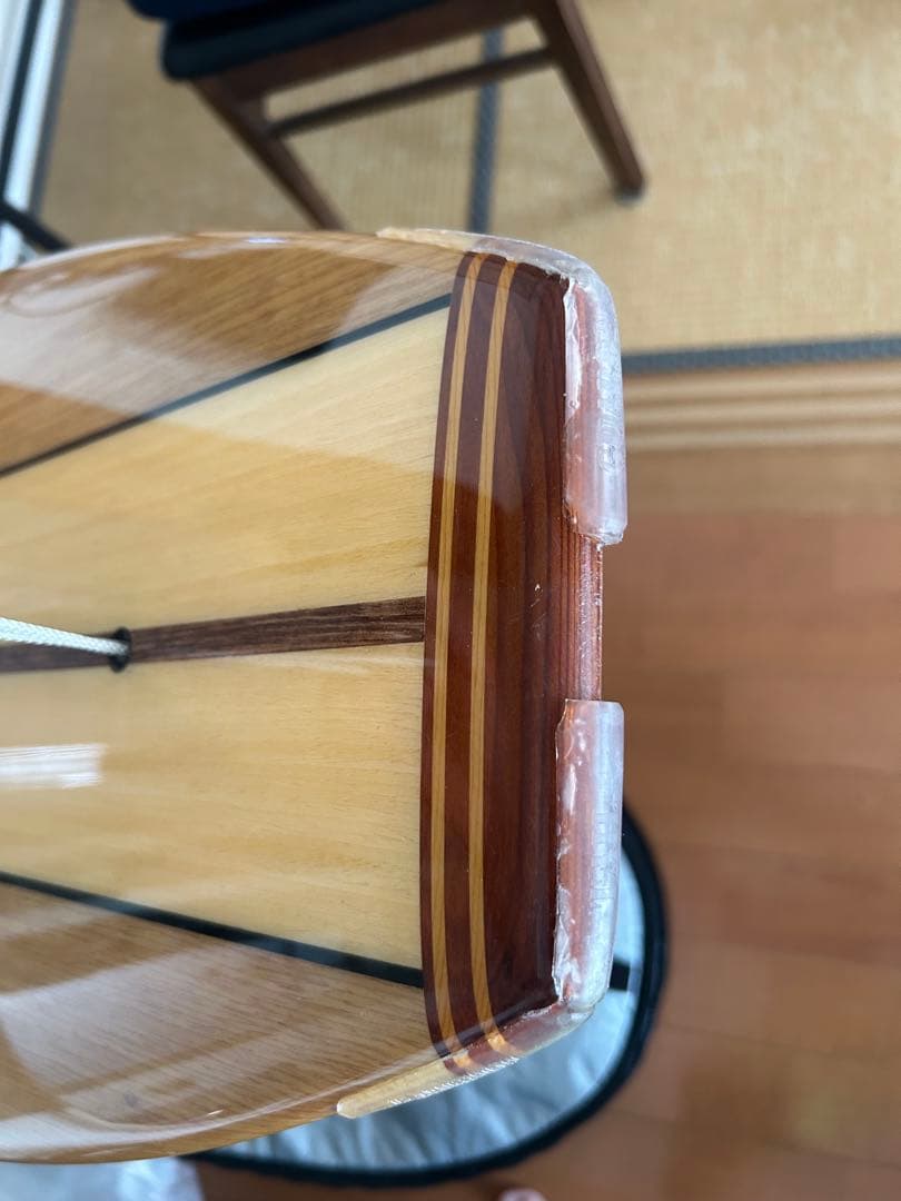 【引取限定】ロバートオーガスト サーフテック ウッド ロングボード 9.6