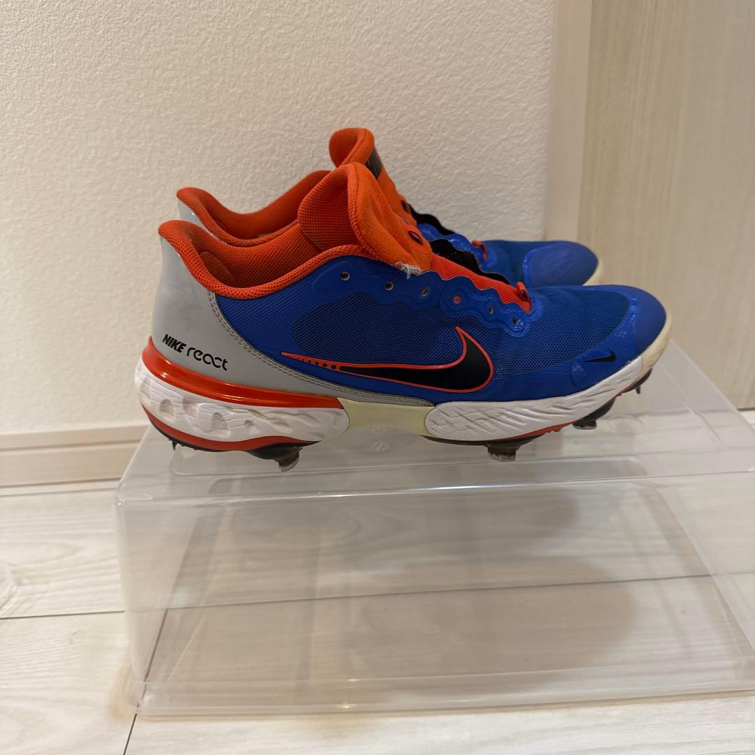 Nike React スパイク 青/オレンジ　BY YOU