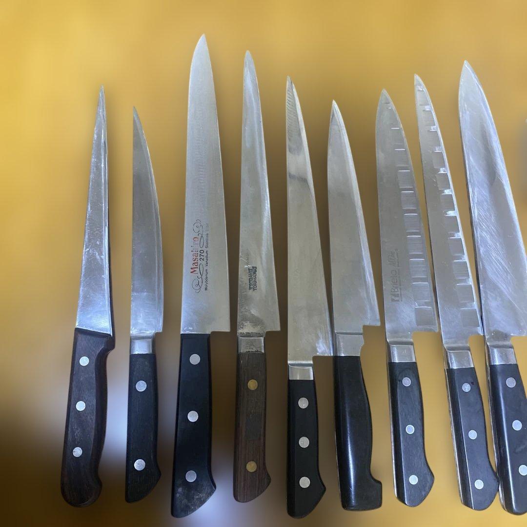 K*様 包丁12本セット