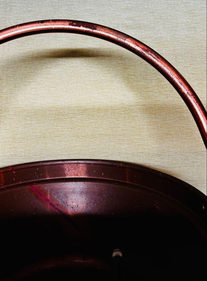 銅鍋山菜鍋36型　ツル付き