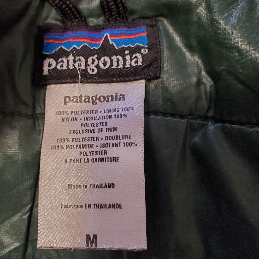 patagonia パフボールベスト グリーン M