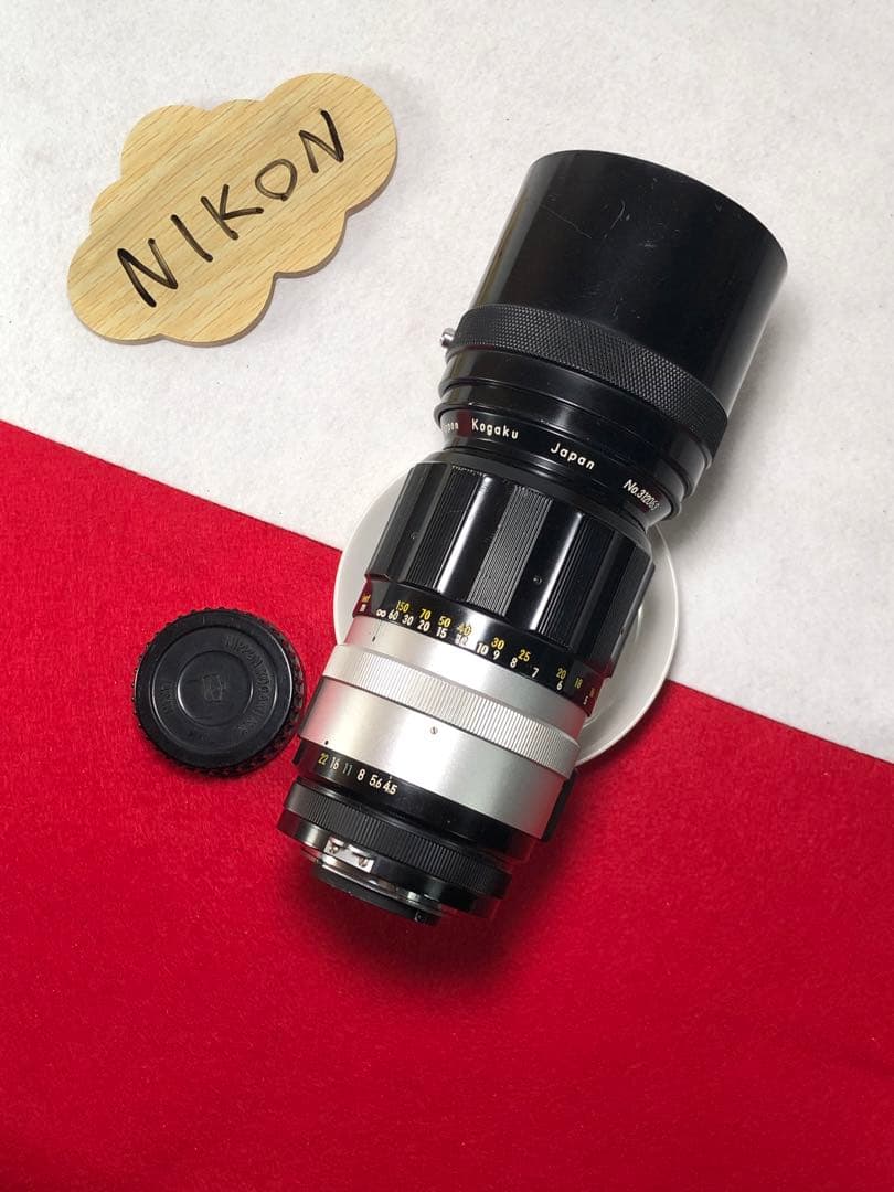 レンズ(単焦点) Nikon nikkor P auto 300mm f4.5