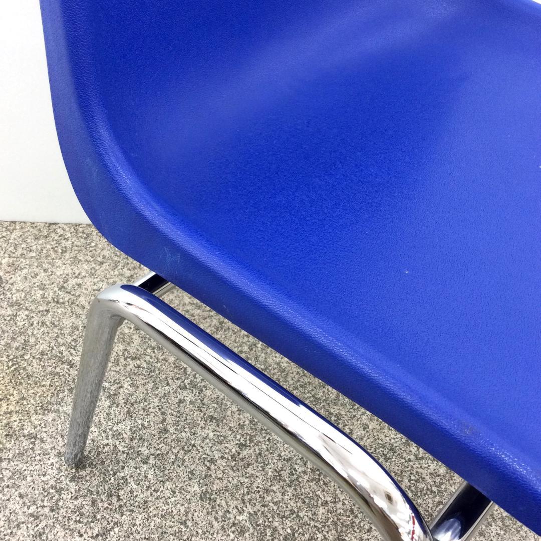 MOD ELENA スタッキングチェア ダイニングチェア ブルー