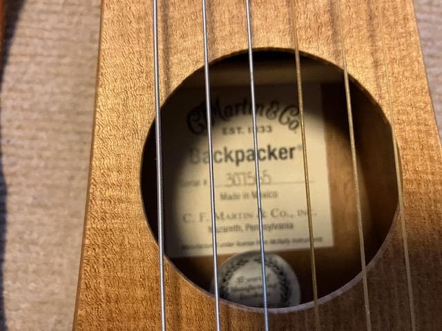 マーチン　バックパッカー　ナスカケース付き