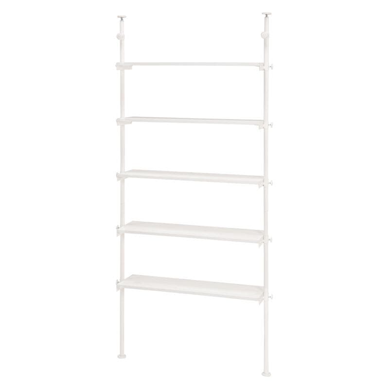 突っ張りラック 幅90cm ホワイト/ホワイト [8311]