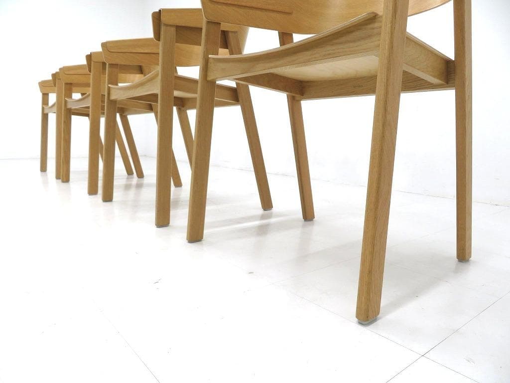 展示品　ムート　カバーチェア　4脚セット　デンマーク　北欧　　ダイニングチェア