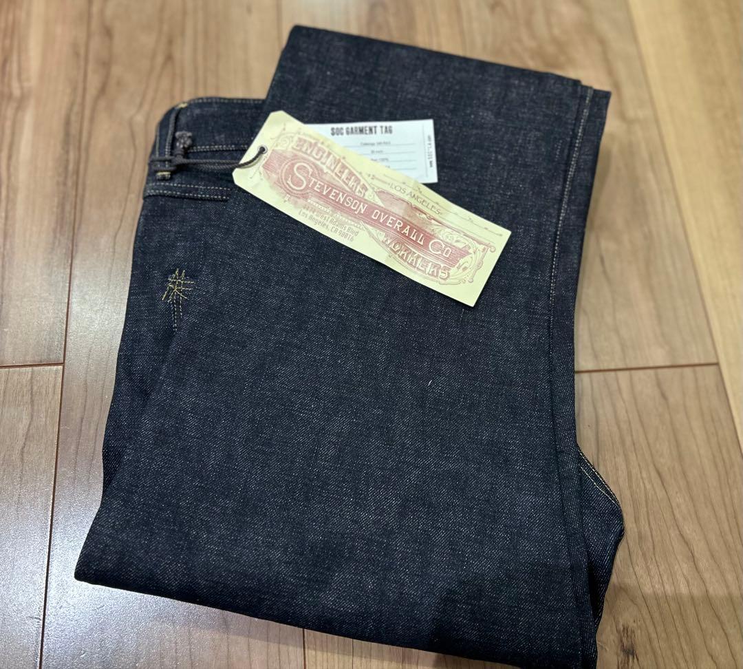 廃盤　デッド　スティーブンソンオーバーオール　340-RXX デニム　新品未使用