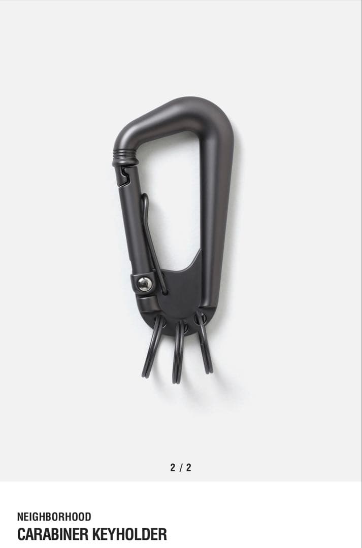 NEIGHBORHOOD カラビナキーホルダー　ネイバーフッド