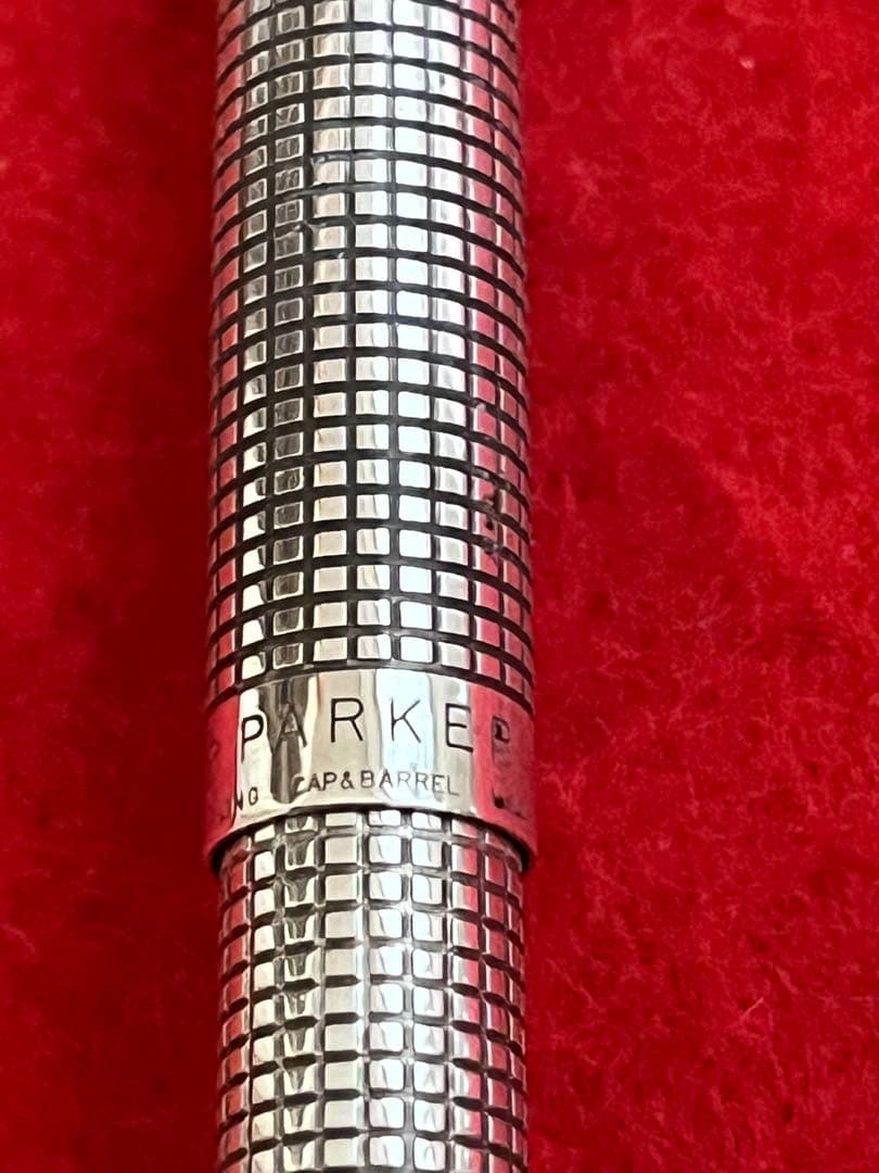 美品‼️パーカーボールペン75 シズレ スターリングシルバーケース付‼️