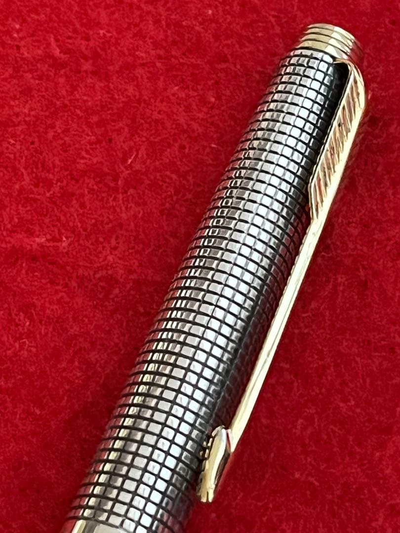 美品‼️パーカーボールペン75 シズレ スターリングシルバーケース付‼️