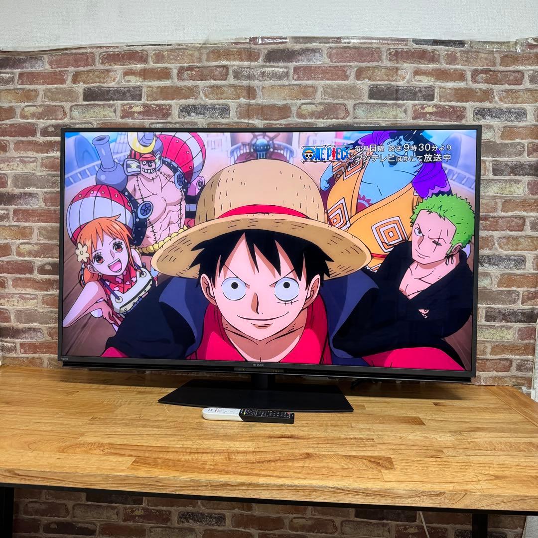 シャープ 55V型 4K液晶テレビ AQUOS 4T-C55EN1 動画アプリ○