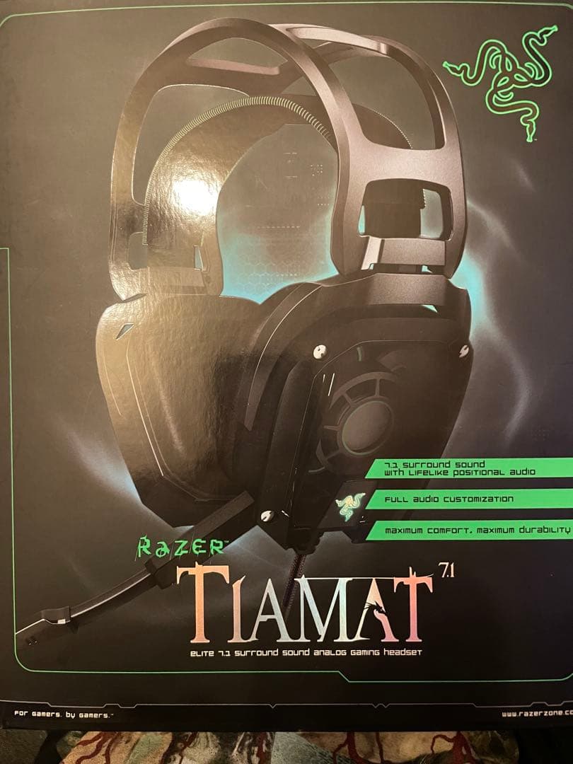 Razerヘッドセット4点セットKRAKEN TIAMAT BLACKSHARK