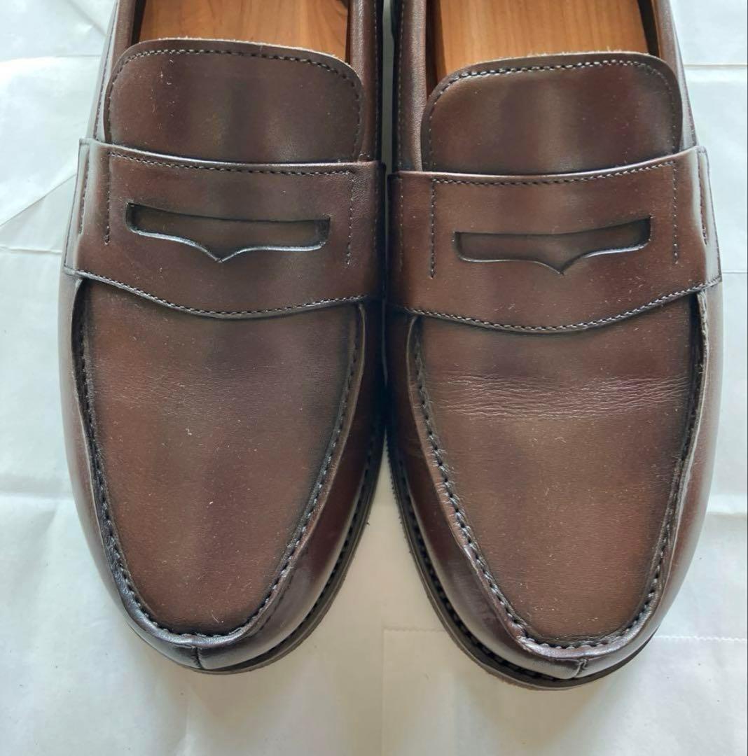 berwick 4456 25.5cm ダークブラウン　ローファー