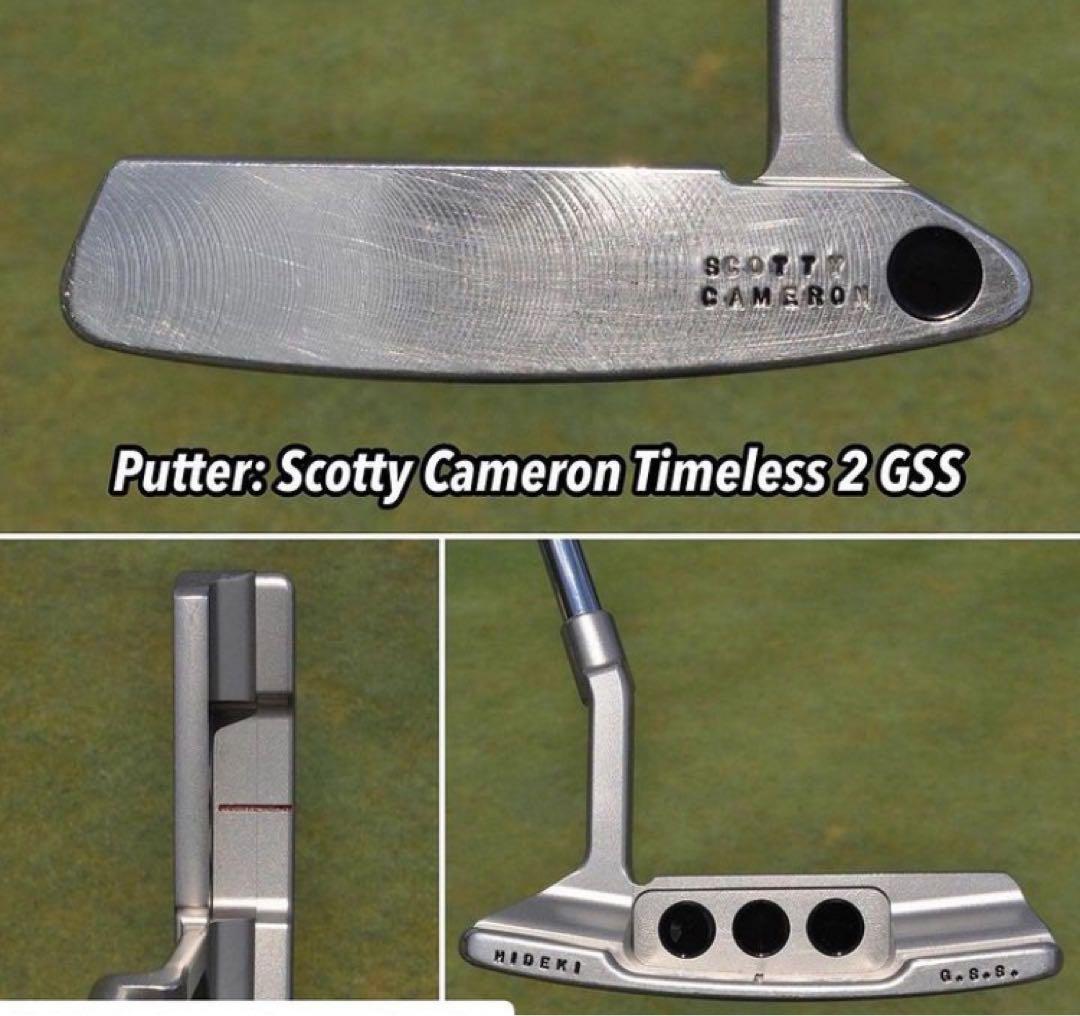 【松山英樹プロモデル】マスターズ2021年優勝 GSSパター